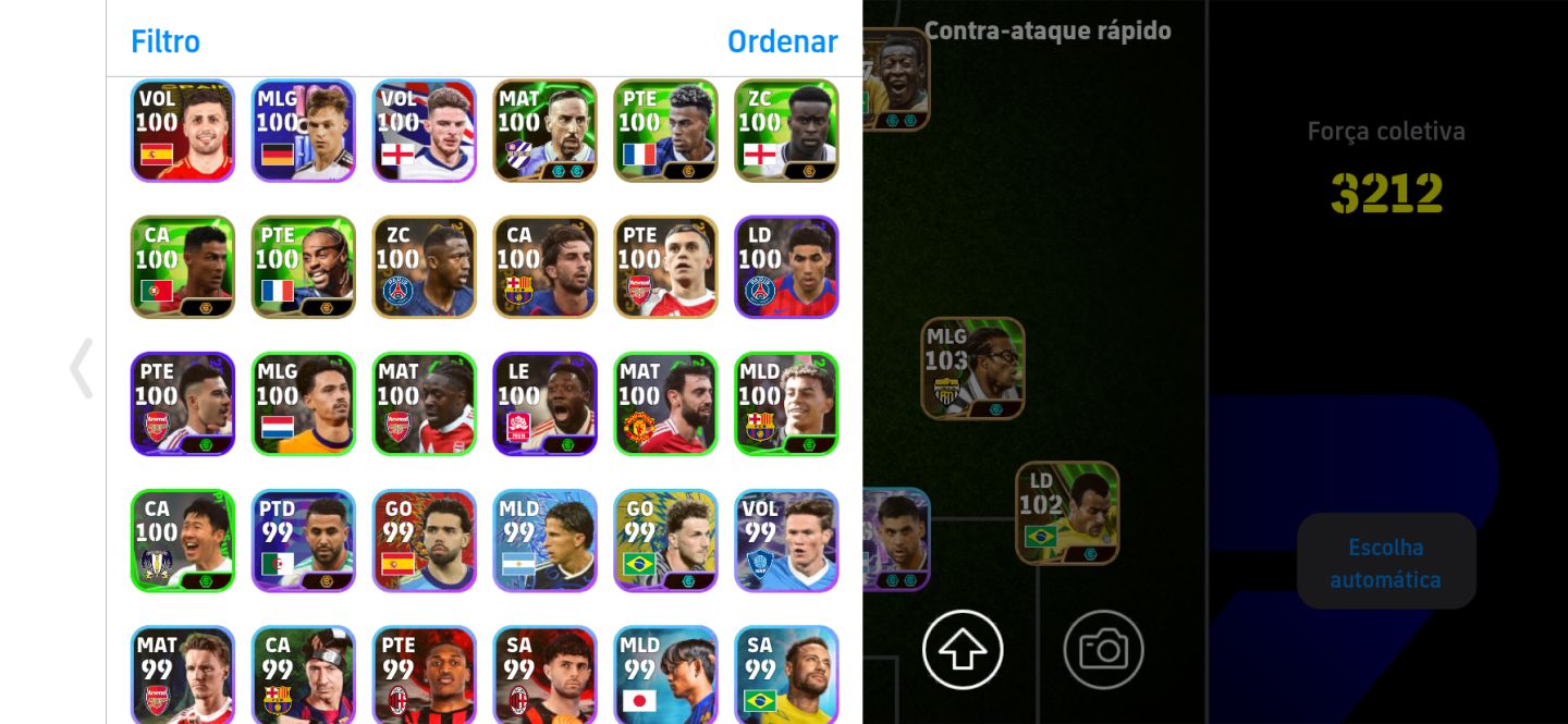 EFOOTBALL Força 3230 + Épicos (Somente Konami ID)