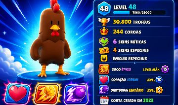 Stumble Guys Conta Muito Gemada