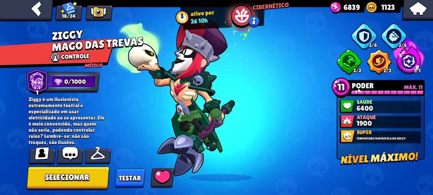 Conta de brawl stars upada leia a descrição q vc vai se surpreende