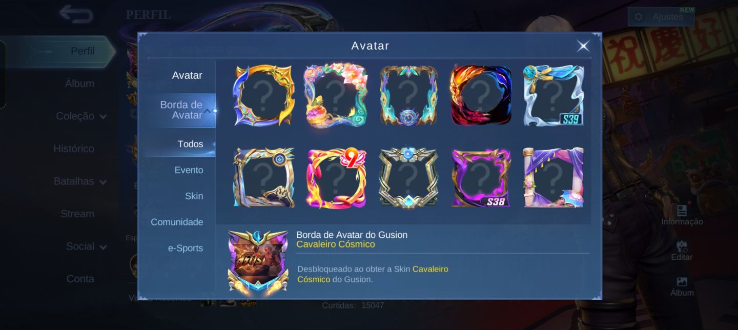Mobile legends (main gusion)