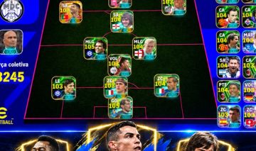 Conta eFootball: CR7 Big Time, Pelé, George Best e mais! Chama PV!
