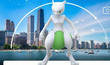 Mewtwo shiny + fundo Chicago