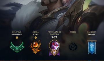 Conta Esmeralda 3 com muitas skin lendarias