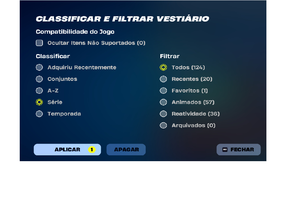 Conta Fortnite com 145 skins, 147 picaretas, 112 gliders, machado do kratos e +.