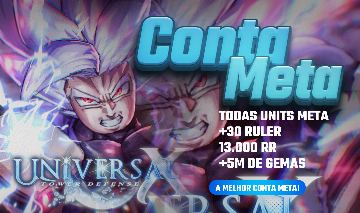CONTA META COM 13K RR UNIVERSAL TOWER DEFENSE X | UTDX