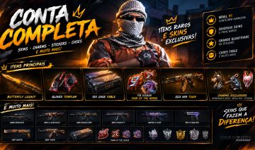 CONTA STANDOFF 2 LVL 91 | BUTTERFLY LEGACY + TEMPLAR