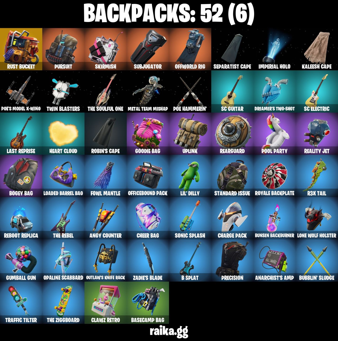50 skins | OG STW Omega Tidy Atemporal conta segura !