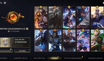 CONTA COM 187 SKINS, COM YONE - League of Legends: Wild Rift