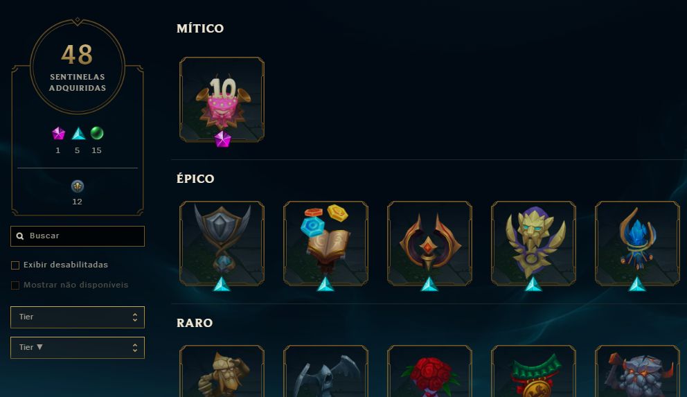 LoL 13 Anos (2013) | Nvl 532 | 257 Skins | All Champs | Único Dono