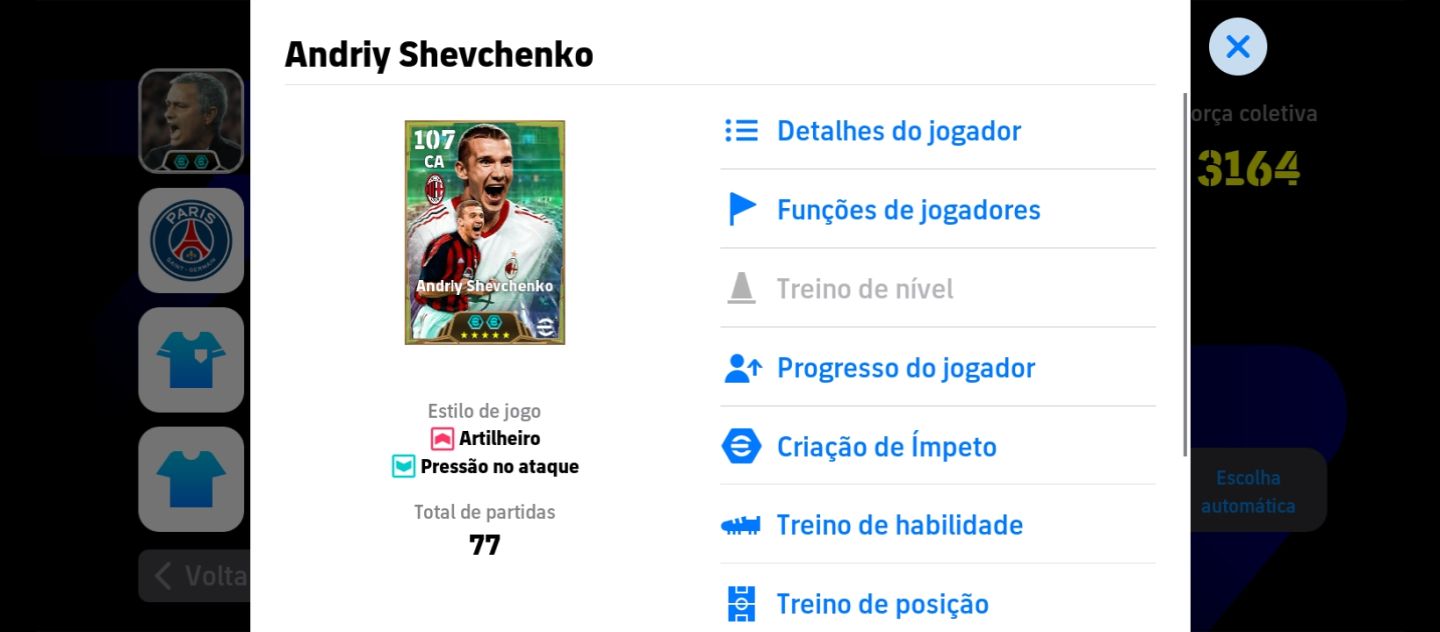 Conta com Totti e schev