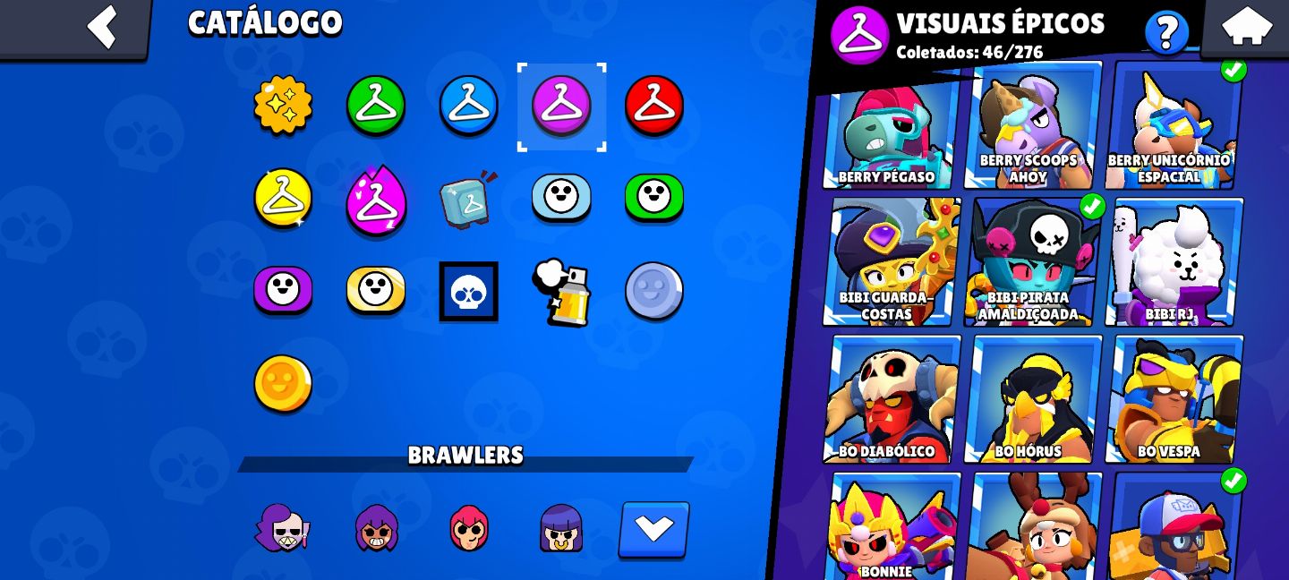 [40 HIPERCARGAS!] 174 SKINS + 76 BRAWLERS + 36.821 BLINGS - BRAWL STARS + BARATO