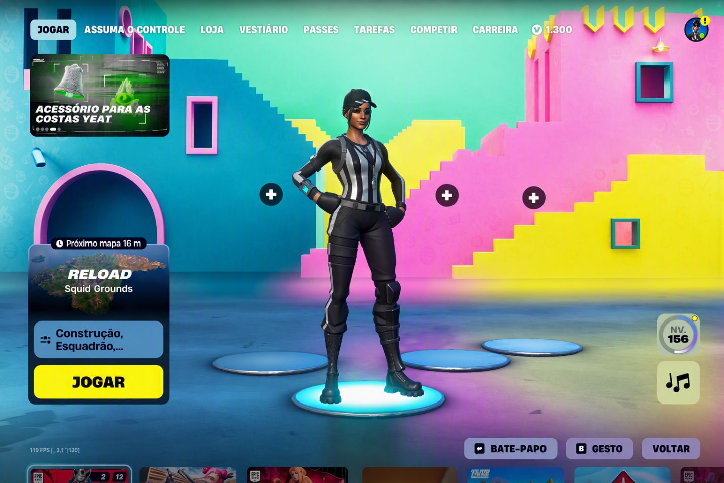 Conta Fortnite OG (175+ Skins | 253 Picaretas | 1.300 V-Bucks) - Cap 1 Sec 7, Mi
