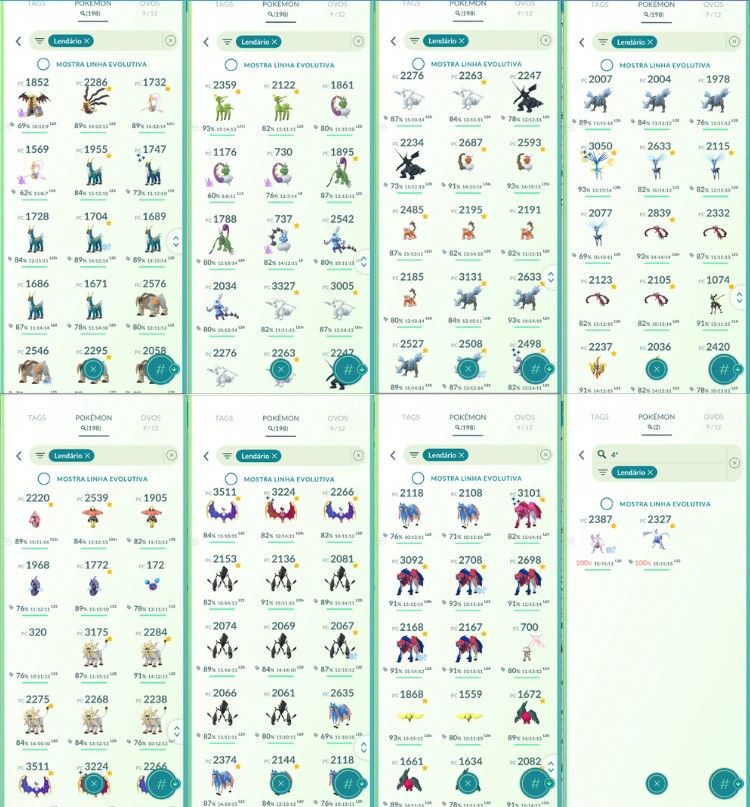 CONTA POKEMON GO LEVEL 68 | 198 LENDARIO | 216 BRILHANTE | MEWTWO SHINY DNV