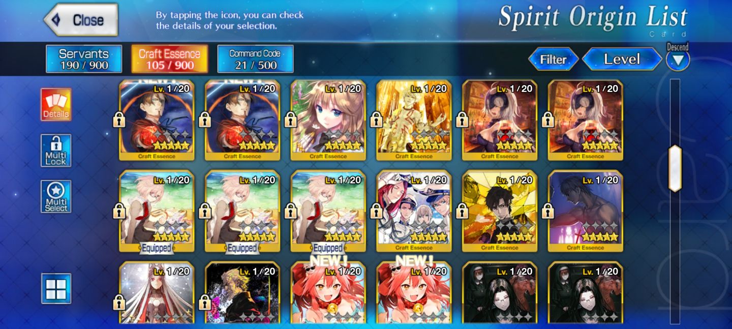 Fate Go America: Morgan, Merlin, Aesc, Jeanne Alter etc...