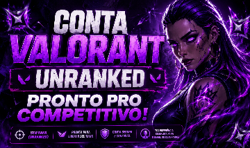 CONTA VALORANT PRONTA PARA COMPETITIVO, , FULL ACESSO, LEVEL 20+