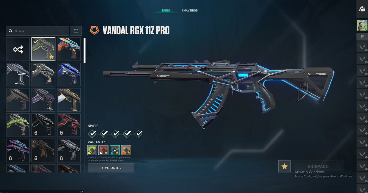 CONTA VALORANT COM MUITA SKIN BOA GASTOS MAIS DE 1000$