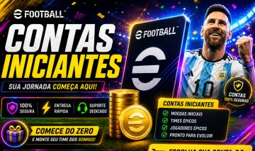 CONTA INICIANTE EFOOTBALL