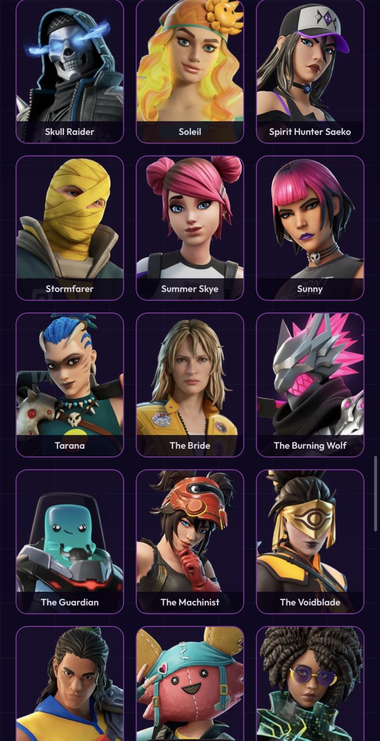 Conta Fortnite BARATA com 128 SKINS + 179 PICARETAS