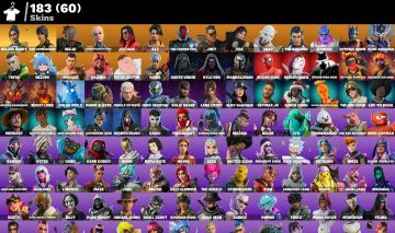 (ÚNICO DONO + LEVIATÃ AXE) CONTA FORTNITE TRY HARD 183+ SKINS