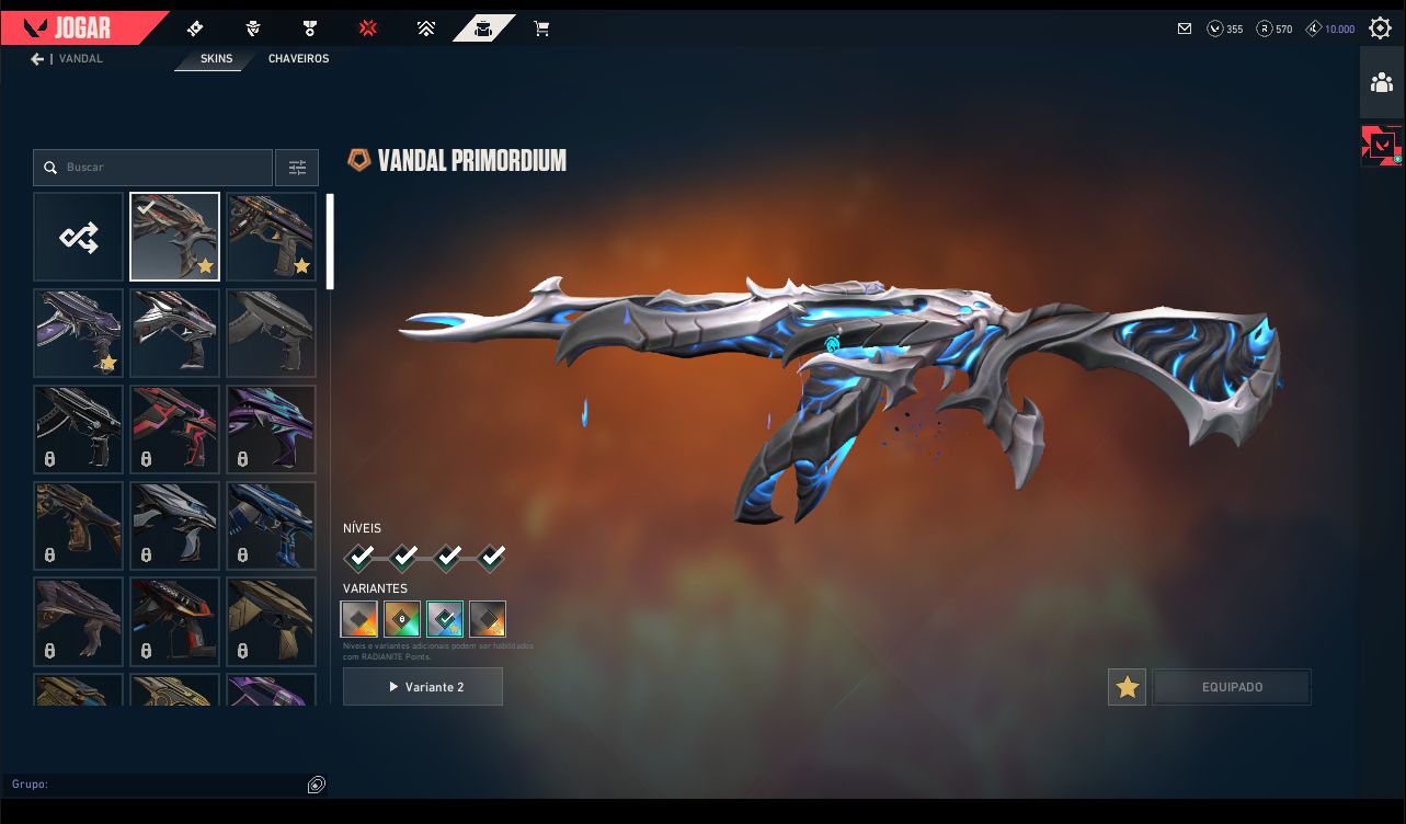 Conta Valorant Level 346 | Todos os Agentes | Champions 2026