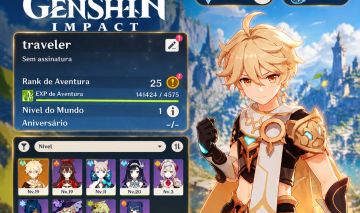 Genshin Impact | Conta Reroll AR 45 | 9 Personagens