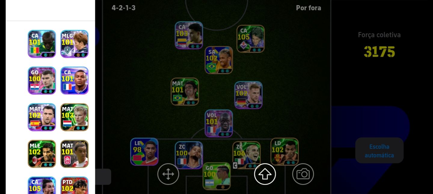 Conta de efootball
