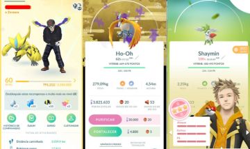 CONTA POKEMON GO LEVEL 60 | 132 LENDARIO | 92 BRILHANTE | SHAYMIN IV 100