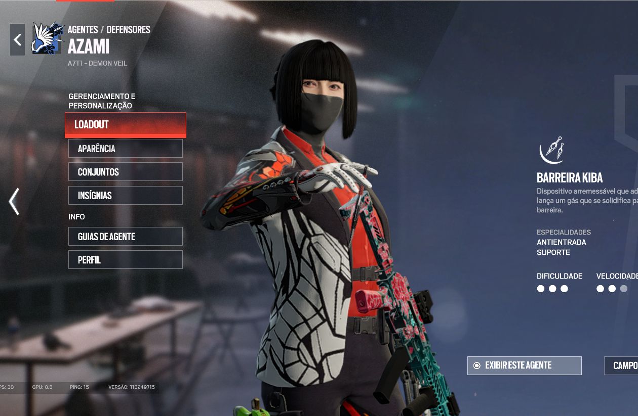 CONTA R6 , EX CHAMPION , KD 1.4 LIFETIME COM MUITA SKIN TRYHARD
