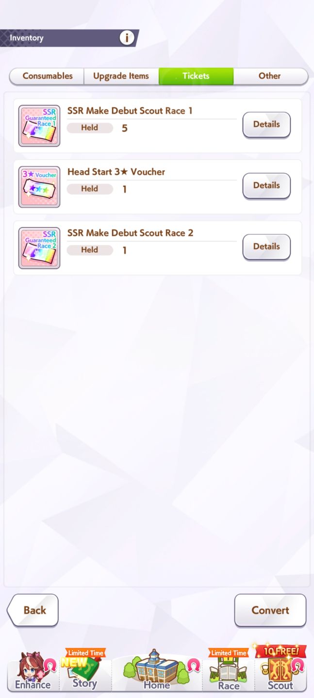 Uma Musume pretty derby - 120k carats - Tokai teio - seiun sky - 35 SSR -