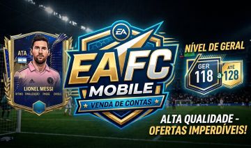 MENOR PREÇO! CONTAS DE FIFA MOBILE/EA FC MOBILE - GER 118 A 128