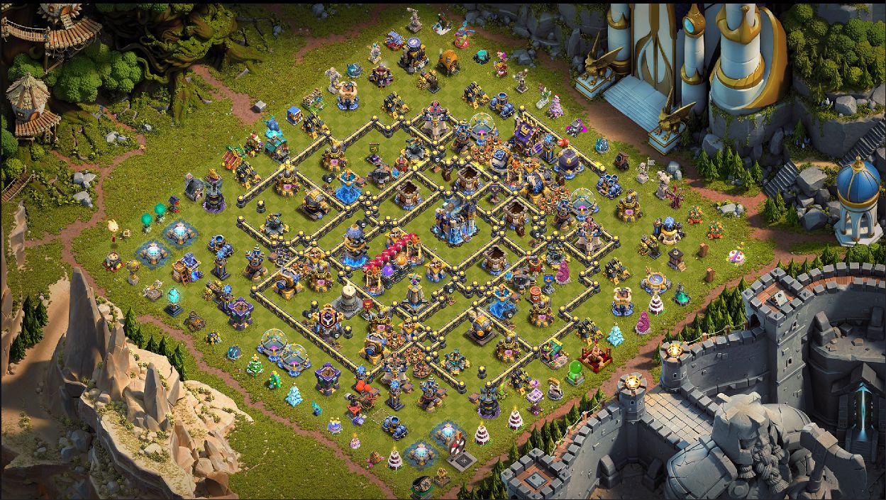CV18 QUASE FULL | HERÓIS ALTOS | 9 SKINS LENDÁRIAS | PAISAGEM CLASH OF DRAGONS