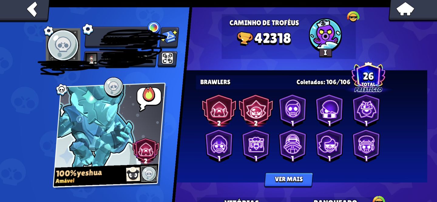 CONTA BRAWL STARS FULL