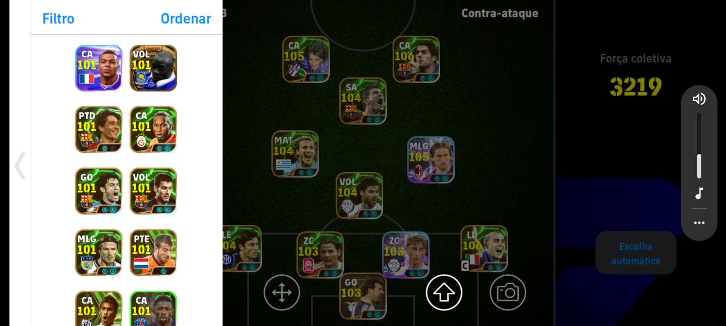 Conta Effotball +3218 de over.