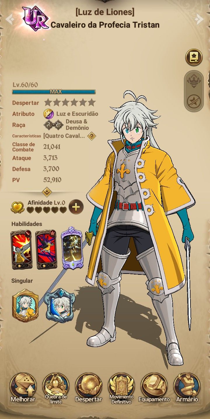 Conta 7DS Rank 43