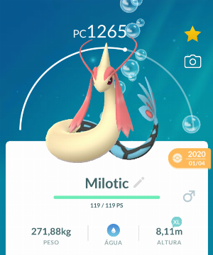 Milotic evolução do feebas Pokémon Go - Pokemon GO - GGMAX