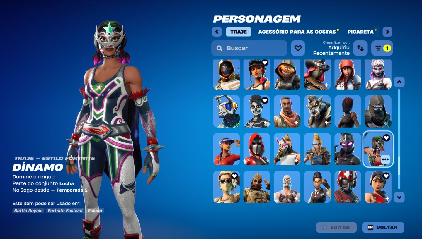 Conta fortnite (Salve o Mundo Fundador) (Troca de E-mail Disponivel)