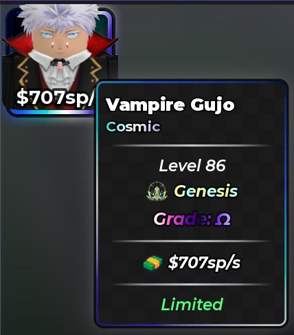 Anime dice - personagens, gemas,trait reroll