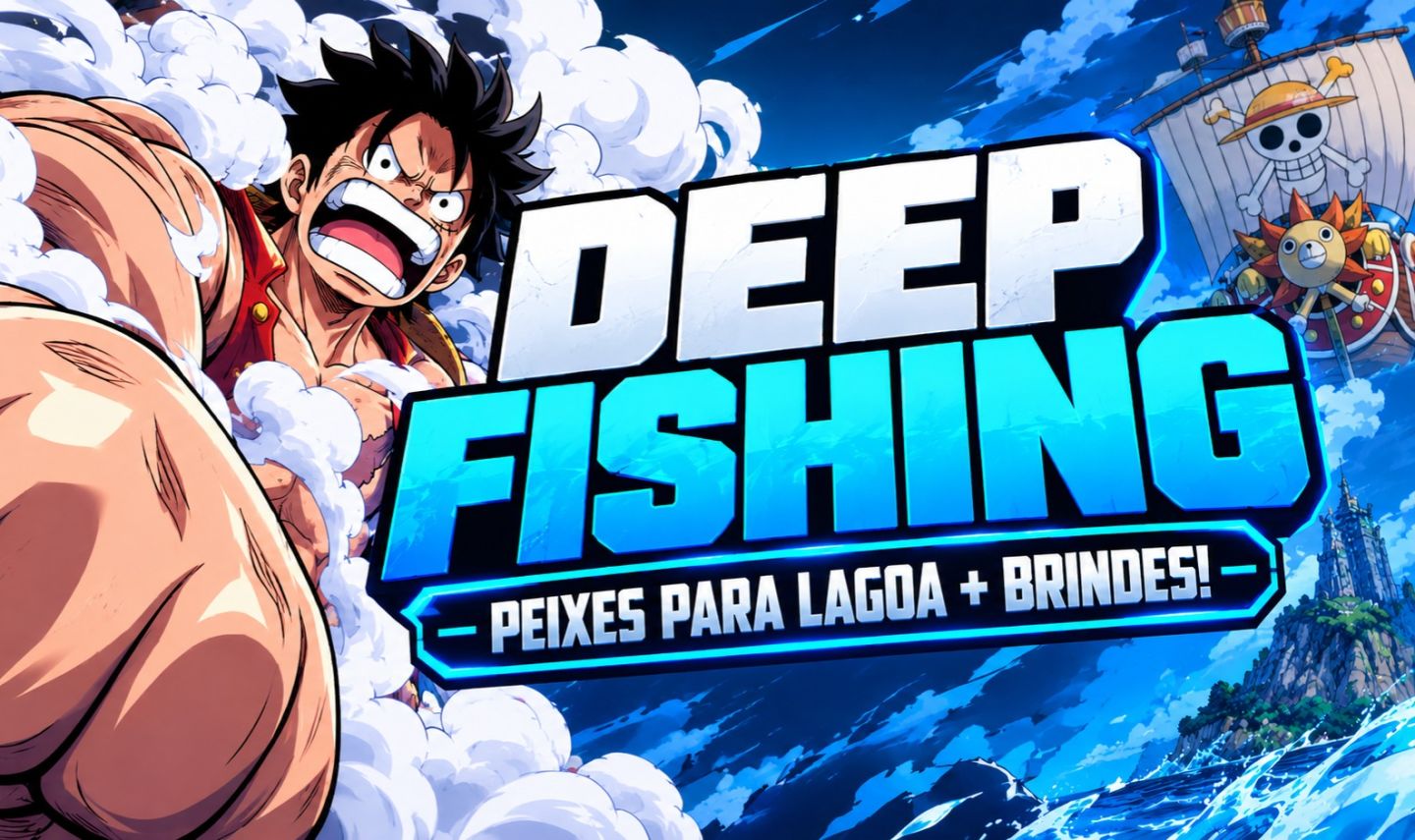 PESCA PROFUNDA / DEEP FISHING | PEIXES PARA LAGOA + BRINDES!