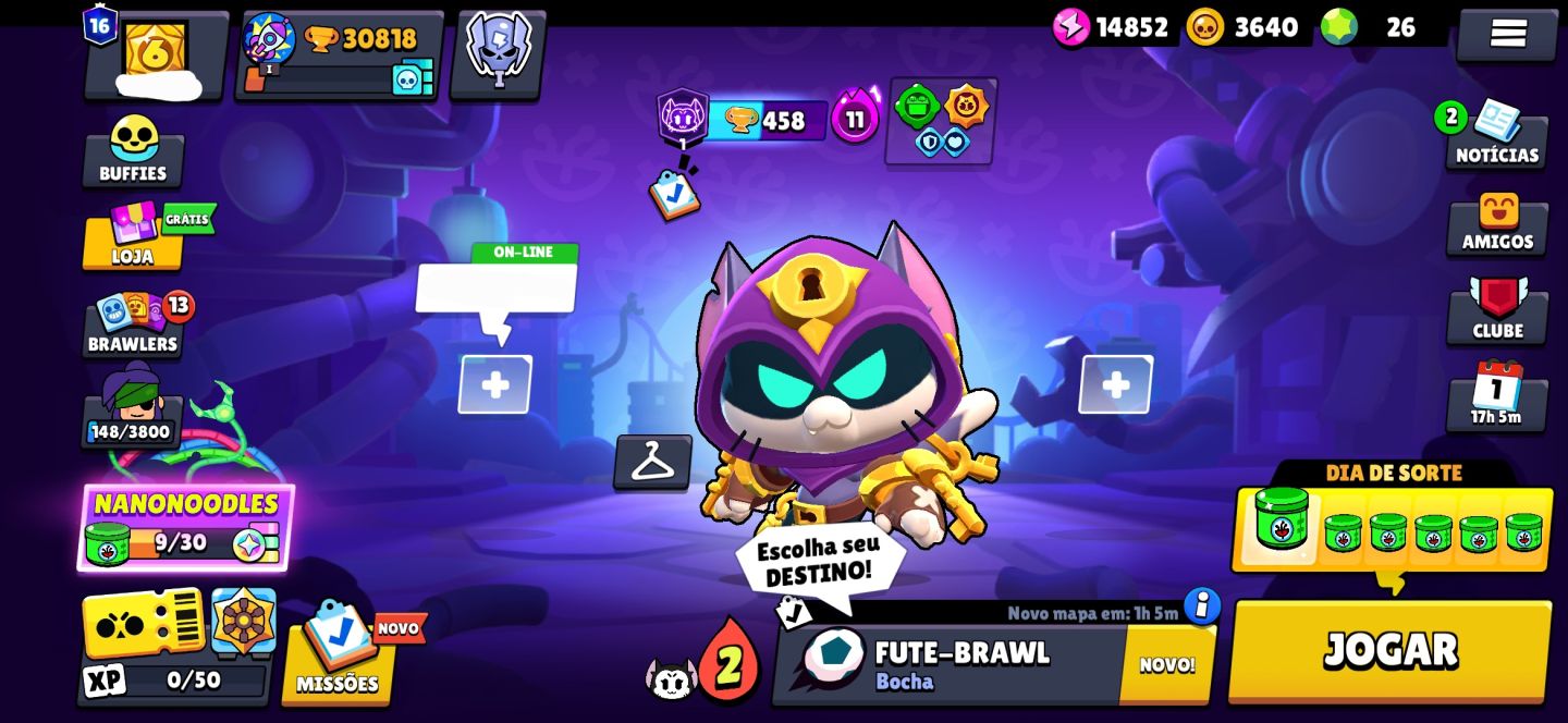 SUPER CONTA BRAWL STARS À VENDA! (CRIADA EM 2020 - NÍVEL 65)