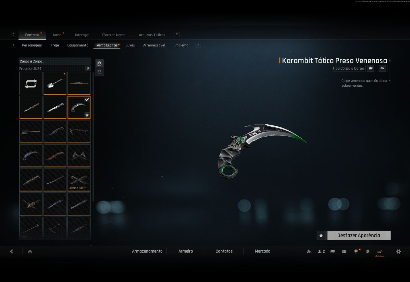 Conta ARENA BREAKOUT INFINITE PC, LVL30, Skins++, 400MM Stash