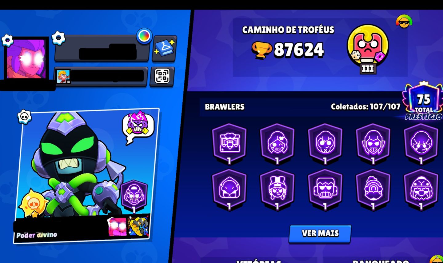 CONTA TOP COM 87K DE TROFÉUS E MUITAS SKINS...