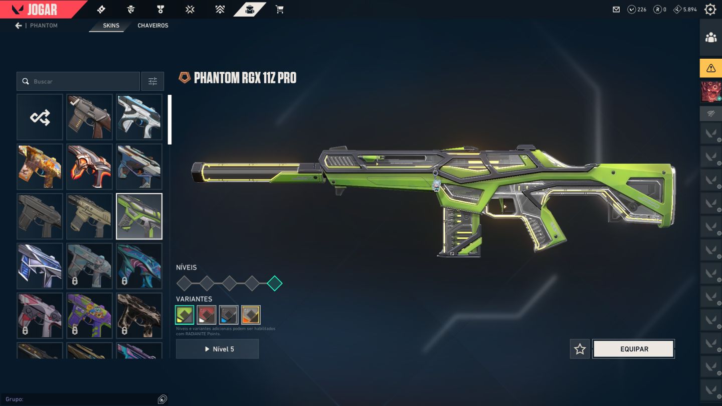 CONTA VALORANT NÍVEL 69 | 19 SKINS | VANDAL KURONAMI, PRELÚDIO DO CAOS, RGX ...