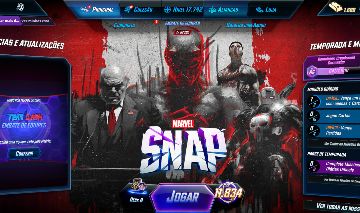 Conta Marvel Snap, nivel de coleção 17.742.