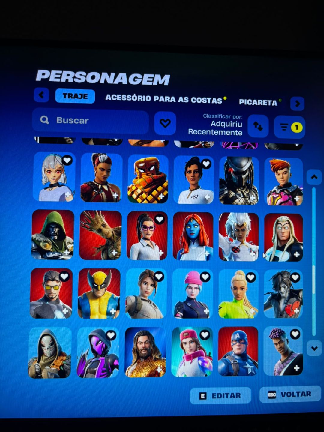 Fortnite conta
