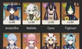 Conta Genshin AR 60 | Arlecchino, Furina e Neuvillette entre outros END GAME