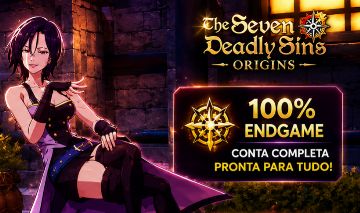 7DS ORIGIN | CONTA ENDGAME + MELIODAS C7 + TODOS OS PERSONAGENS