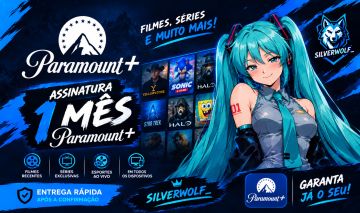 PARAMOUNT+ | ACESSO POR 30 DIAS