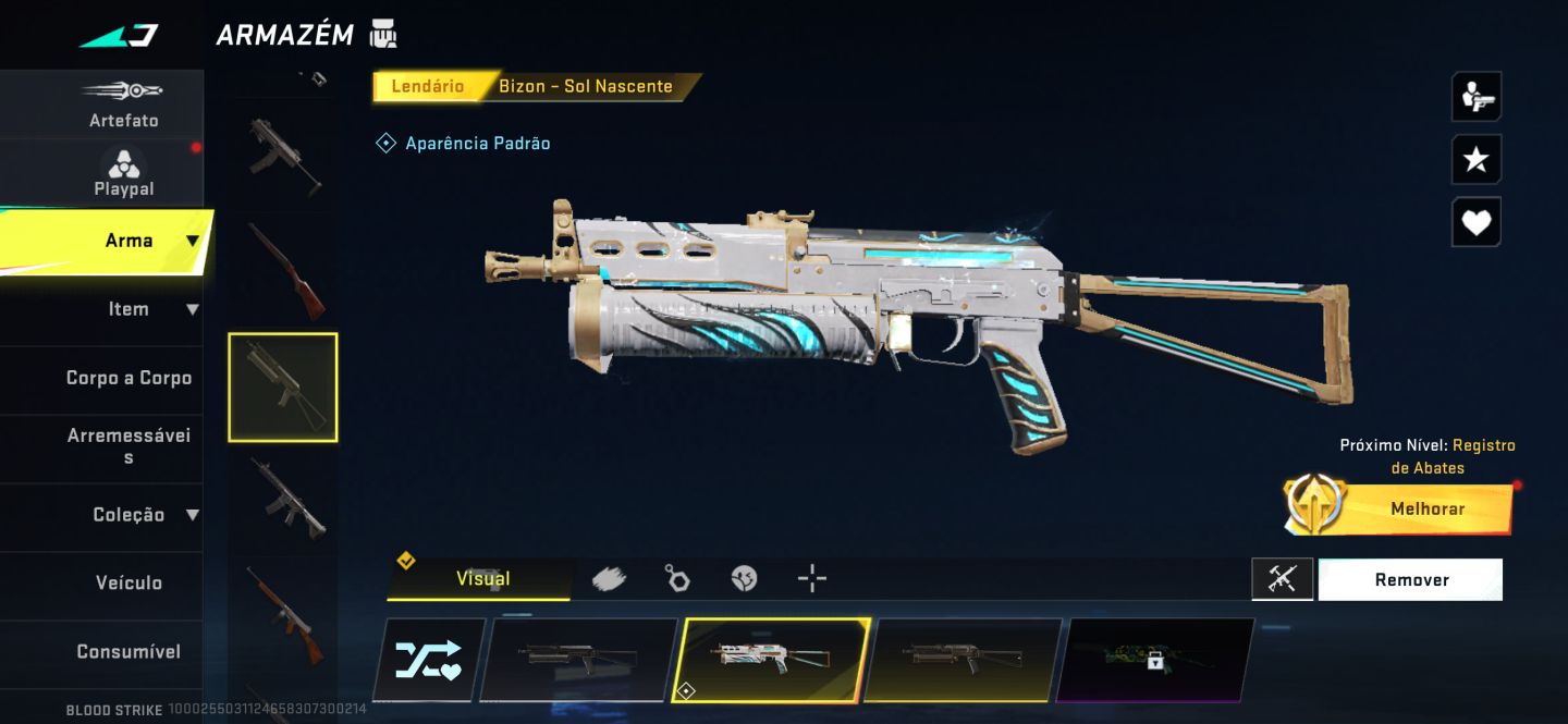 Eterna:Sussurro skins lendárias:13 skins ultras:7 skin limitadas:1