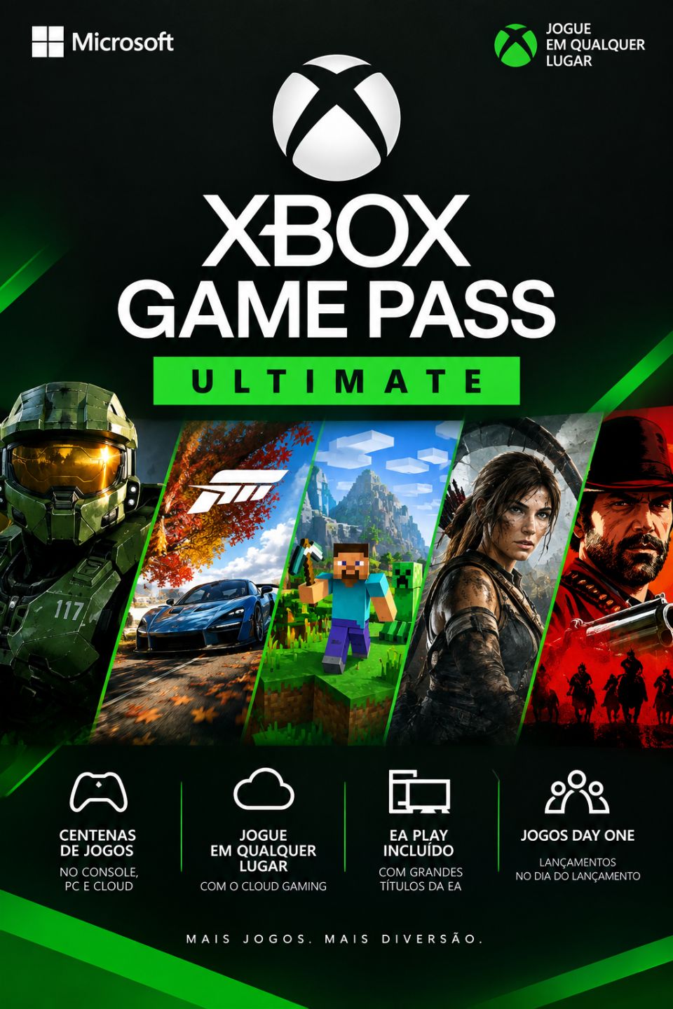 Game pass ultimate (30 dias de acesso com garantia de 30 dias)