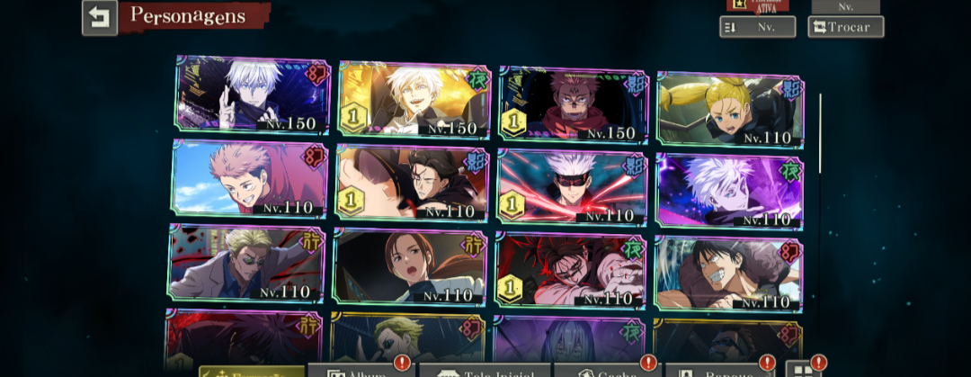 CONTA DE JUJUTSU GLOBAL (SERVER TW HK MO)